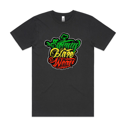 The Reggae logo Tee - Black